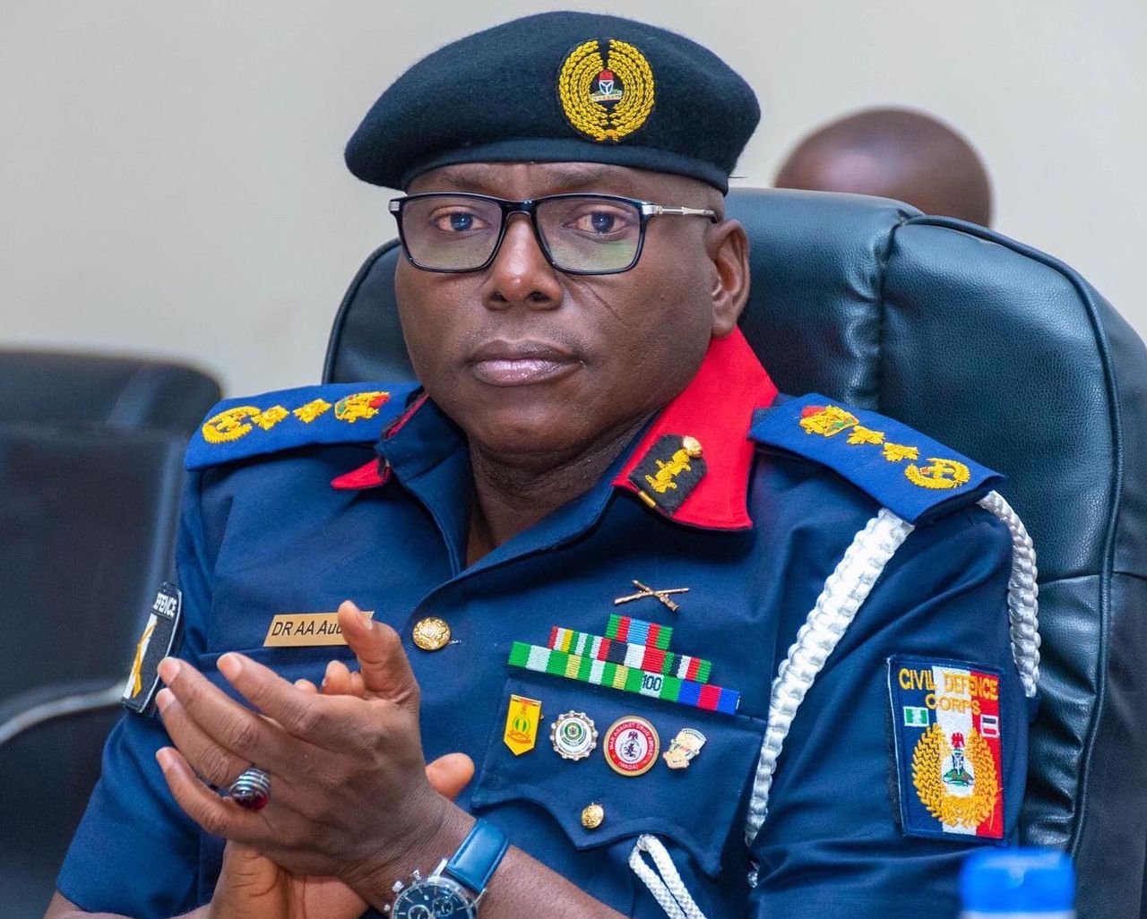 NSCDC BOSS NSCDC BOSS Dr. AHMED ABUBAKAR AUDI MNI