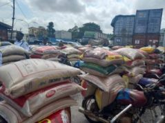 Intercepted 50Kg Bags Of Rice By FOU, Zone A, Patrol Team Officers